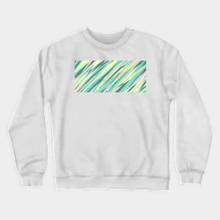 Pencil scratches colorful print, vibrant colors, summer design Crewneck Sweatshirt